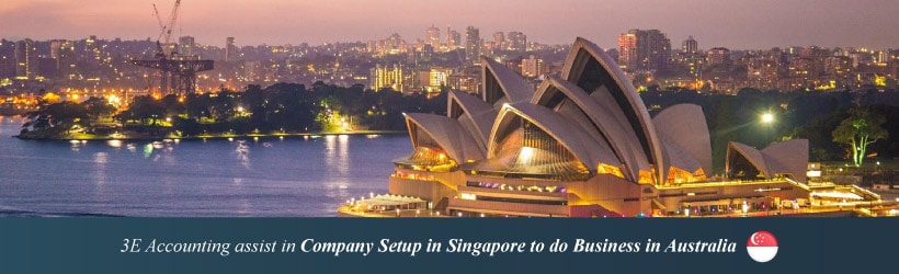 3E Accounting assist in Company Setup in Singapore to do Business in Australia