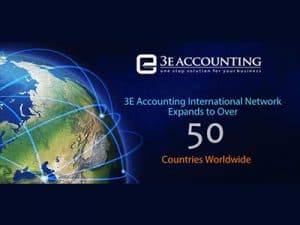 3E Accounting International Network Expands to over 50 Countries Worldwide