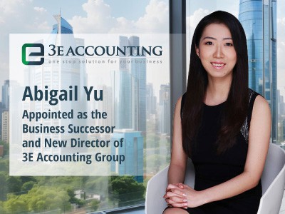 Abigail Yu Appointed as the Business Successor and New Director of 3E Accounting Group