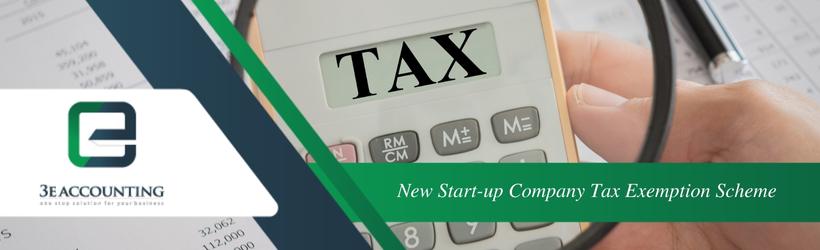 New Start-up Company Tax Exemption Scheme