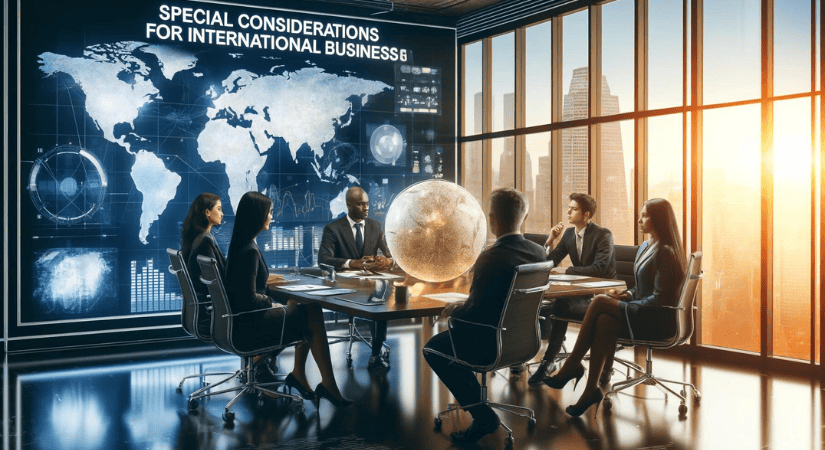 Special Considerations for International Businesses