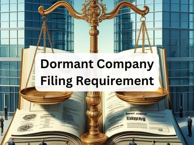 Dormant Company Filing Requirement