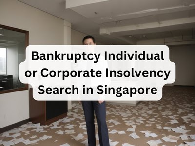 Bankruptcy Individual or Corporate Insolvency Search in Singapore