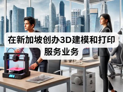 在新加坡创办3D建模和打印服务业务