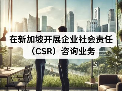 在新加坡开展企业社会责任（CSR）咨询业务