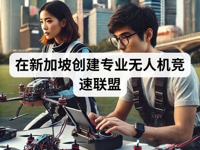 在新加坡创建专业无人机竞速联盟